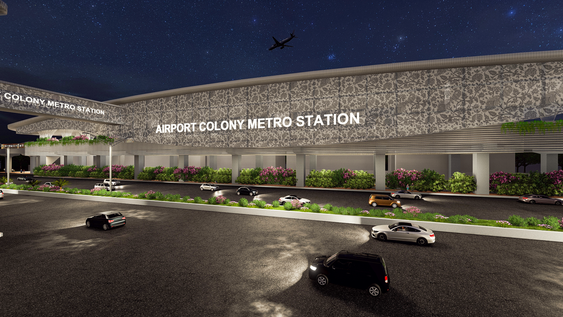 Airport Metro Station — view 4